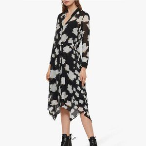 NWOT ALLSAINTS Riva Caro Dress Sz XS